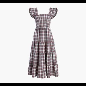 Hill House Home Ellie Nap Dress Multi Tartan plaid size L excellent condition